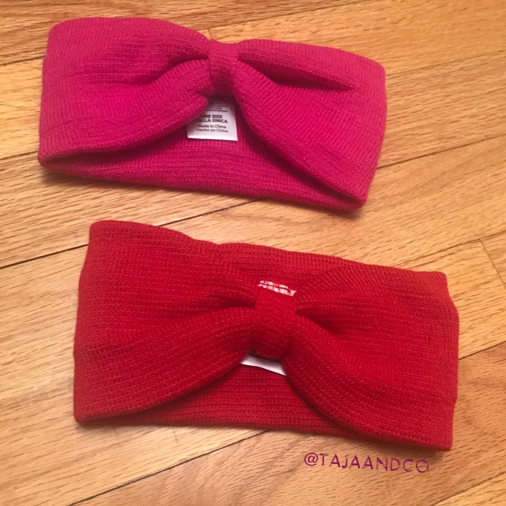 PRIVATE LABEL: Bow Stretch Winter Headbands